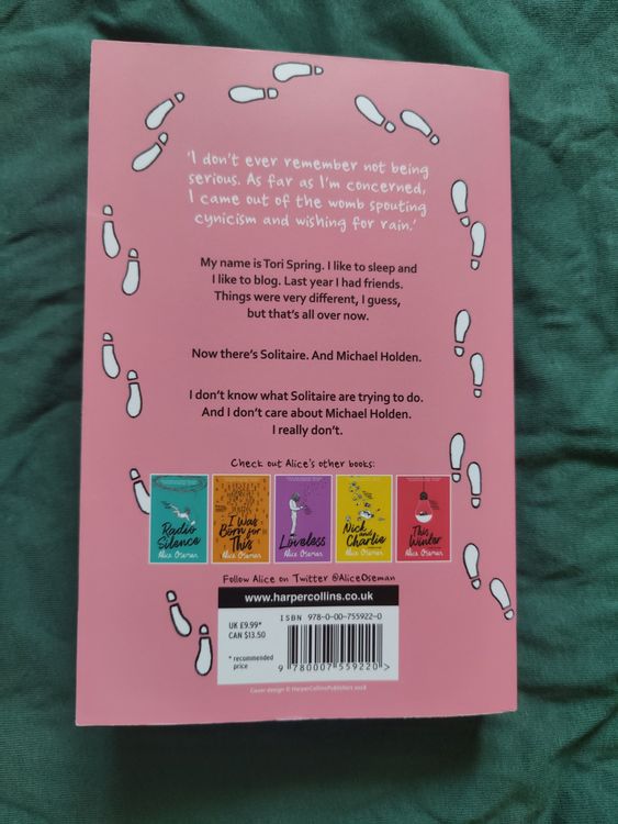 Solitaire Alice Oseman (Buch der HeartstopperReihe) Kaufen auf Ricardo