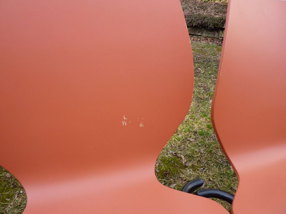 8 Stühle Stapelstühle Holzstühle Seminarstühle stapelbar 4