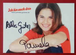 Pamela Großer Autogramm signiert Fotopostkarte 10x15cm