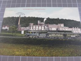 AK Feldschlösschen Rheinfelden mit Zug