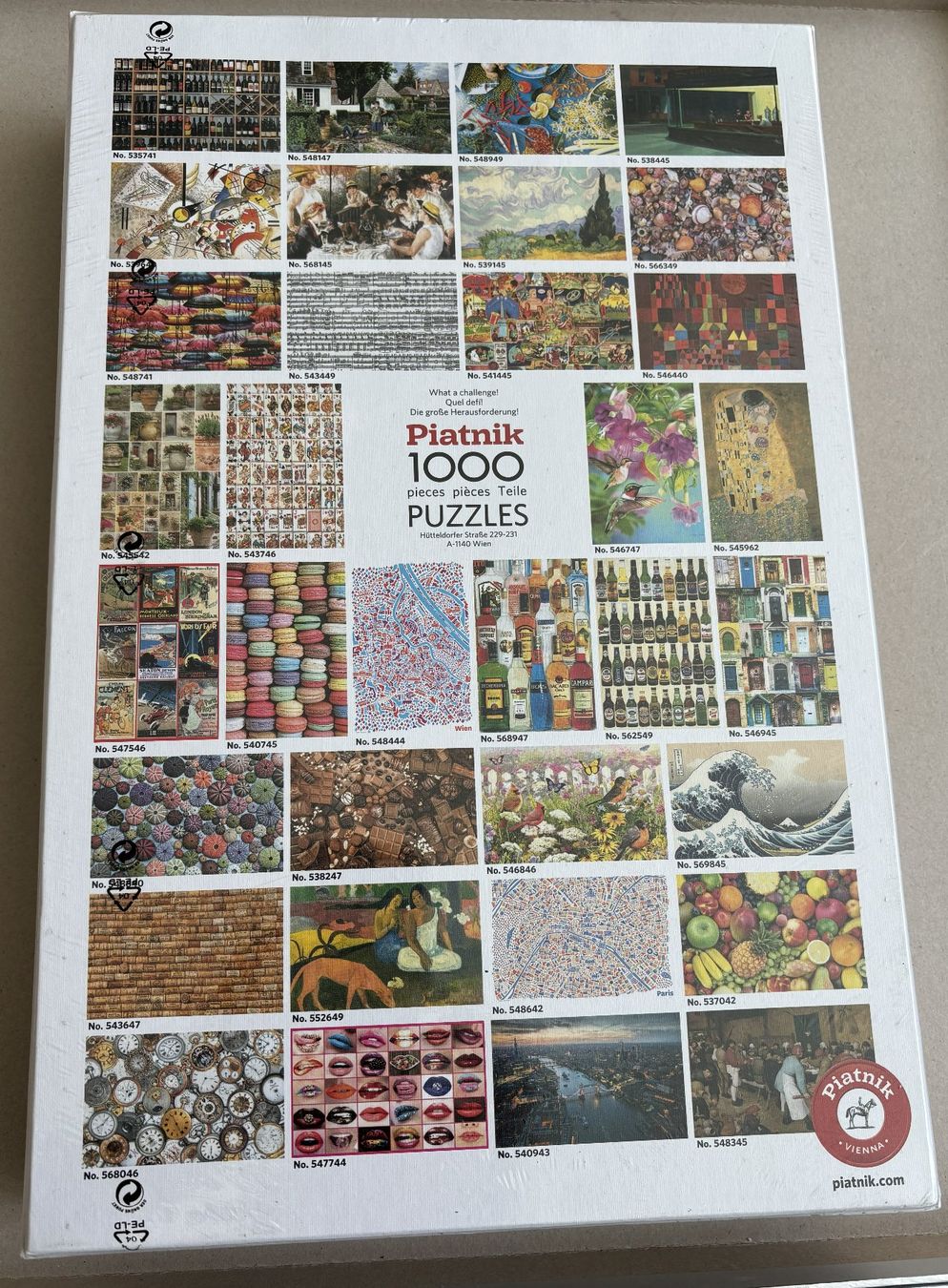 Puzzle: Piatnik 1000 Teile Klimt Puzzle – Nuovo e nell'imballaggio originale da Founex venduto da spf_b7sg 1