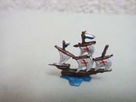 Puppenhauszubehör, Deko-Segelschiff "Santa Maria"