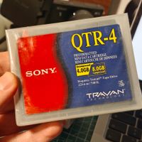 Sony QTR-4 Travan Preformatted Mini Data Cartridge 4.0GB/8.0
