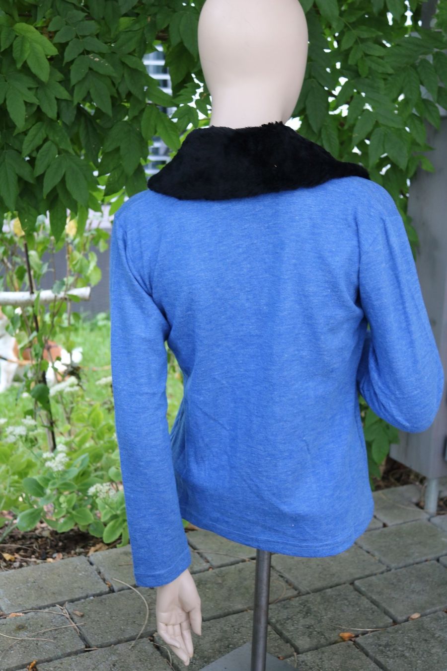 T-shirt: Langarmshirt mit Kragen Marke Basic Life – Usato da Frick venduto da Beni58 2
