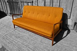 Swiss Teak Sofa " Gio Ponti Parco dei Principi"