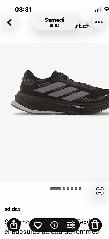 Adidas Chaussures hommes: Adidas supernova goretex – Neuf avec emballage d'origine à Pully par tarra26