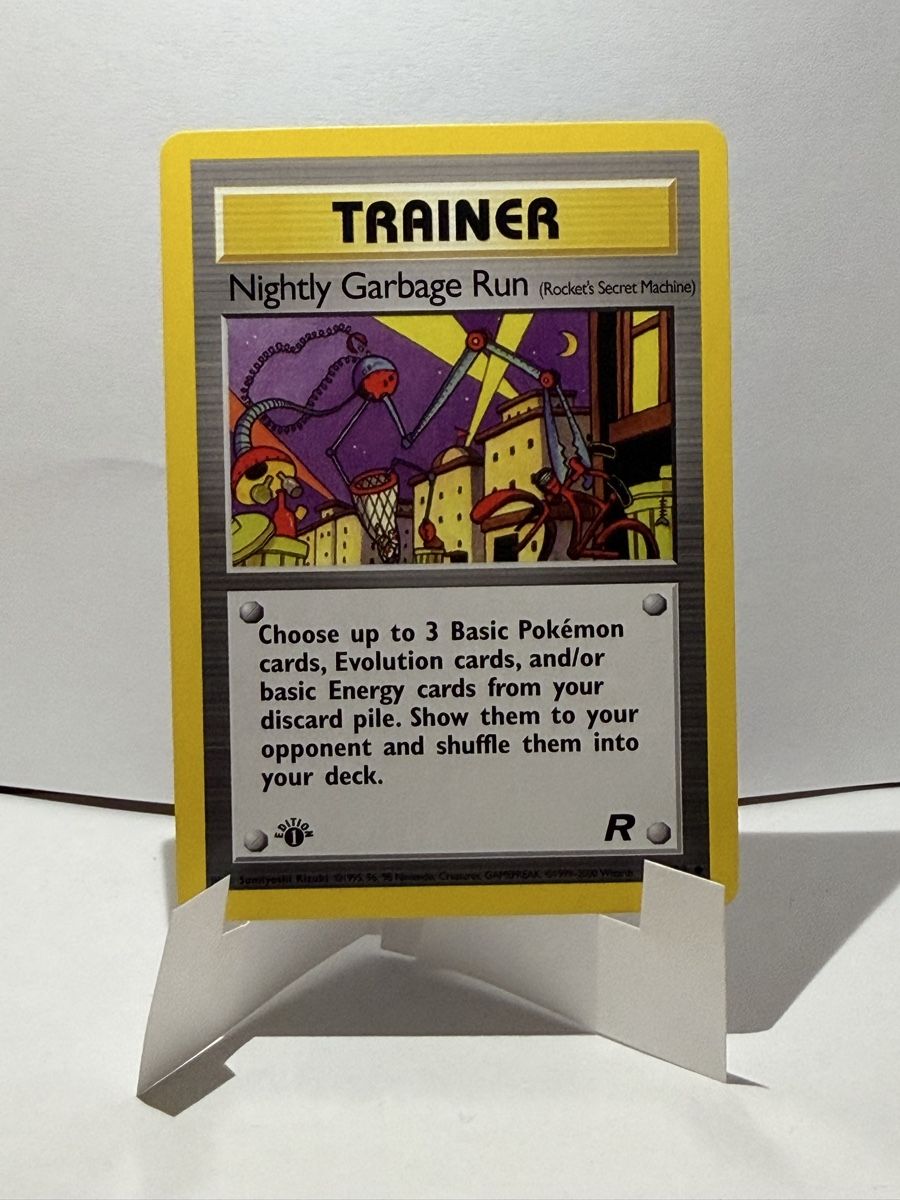 Pokémon Cartes à collectionner: Pokémon Karte Nightly Garbage Run Trainer 1. Edition – Neuf (Voir description) à Wetzikon ZH par kev_2rhl
