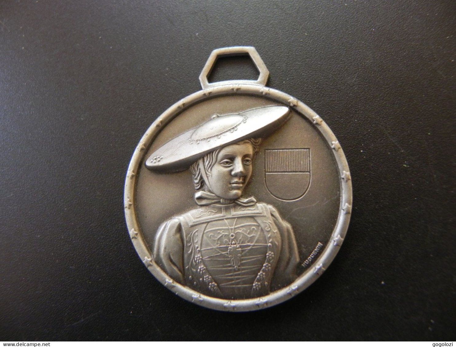 Medaillen: Medaille Schweizer Trachten Solothurn – Neu und originalverpackt aus Biel/Bienne von Gogolozi
