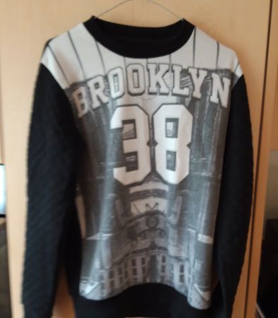 pullover schwarz weiss