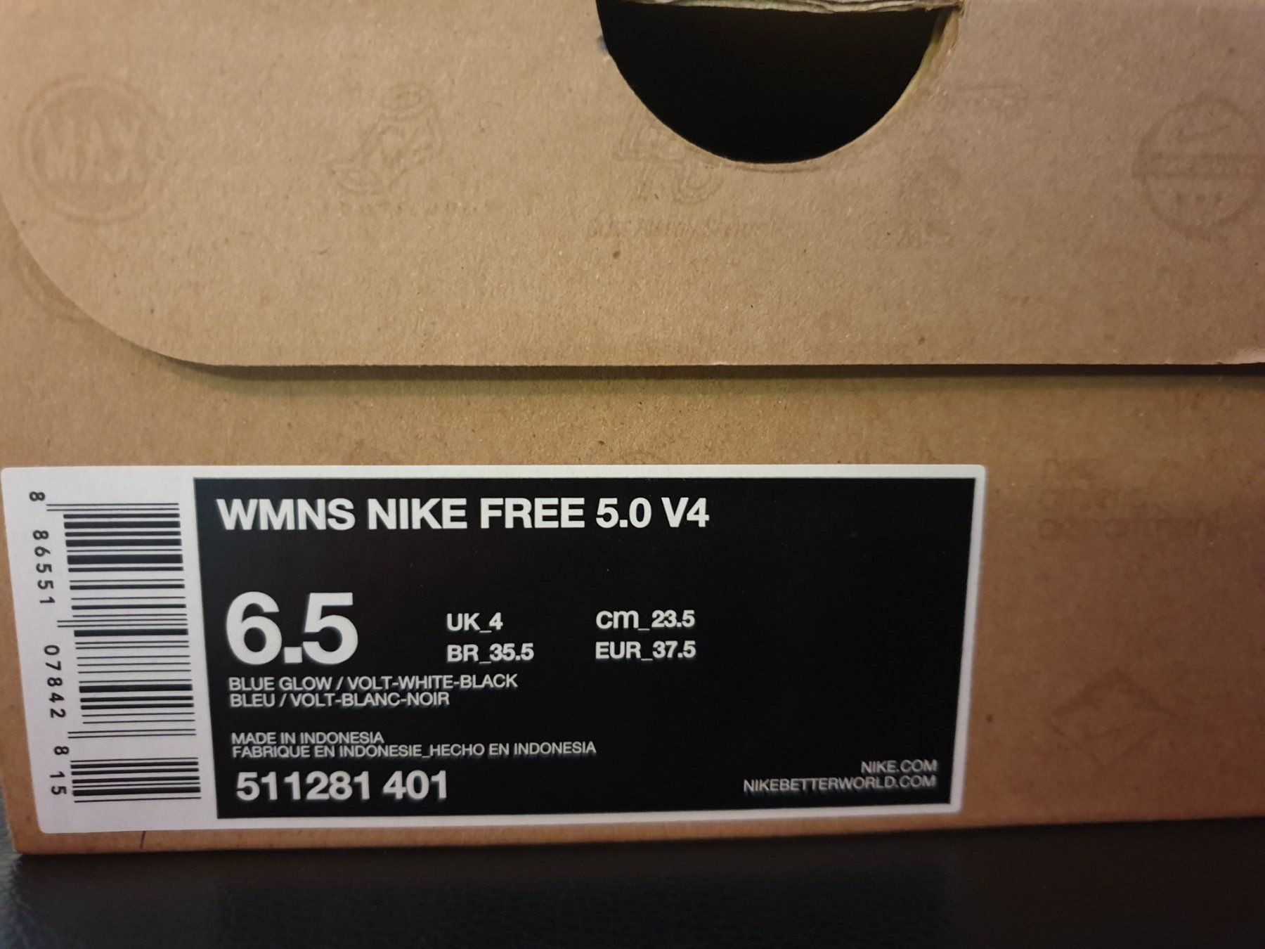 Nike Damenschuhe: WMNS NIKE FREE 5.0 V4 Gr. 37,5 – Neu und originalverpackt aus Herisau von dku_85hh 3