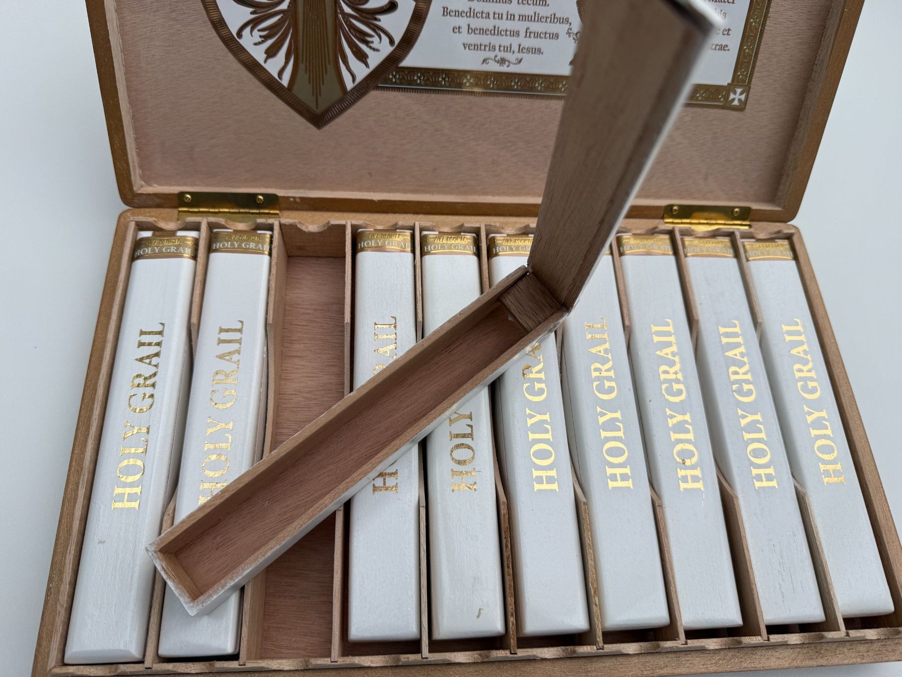 Sonstige Tabakwaren: Schöne & elegante Zigarren-Box, Ave Maria Holy Grail – Neu (gemäss Beschreibung) aus Unterengstringen von Tnovus 6