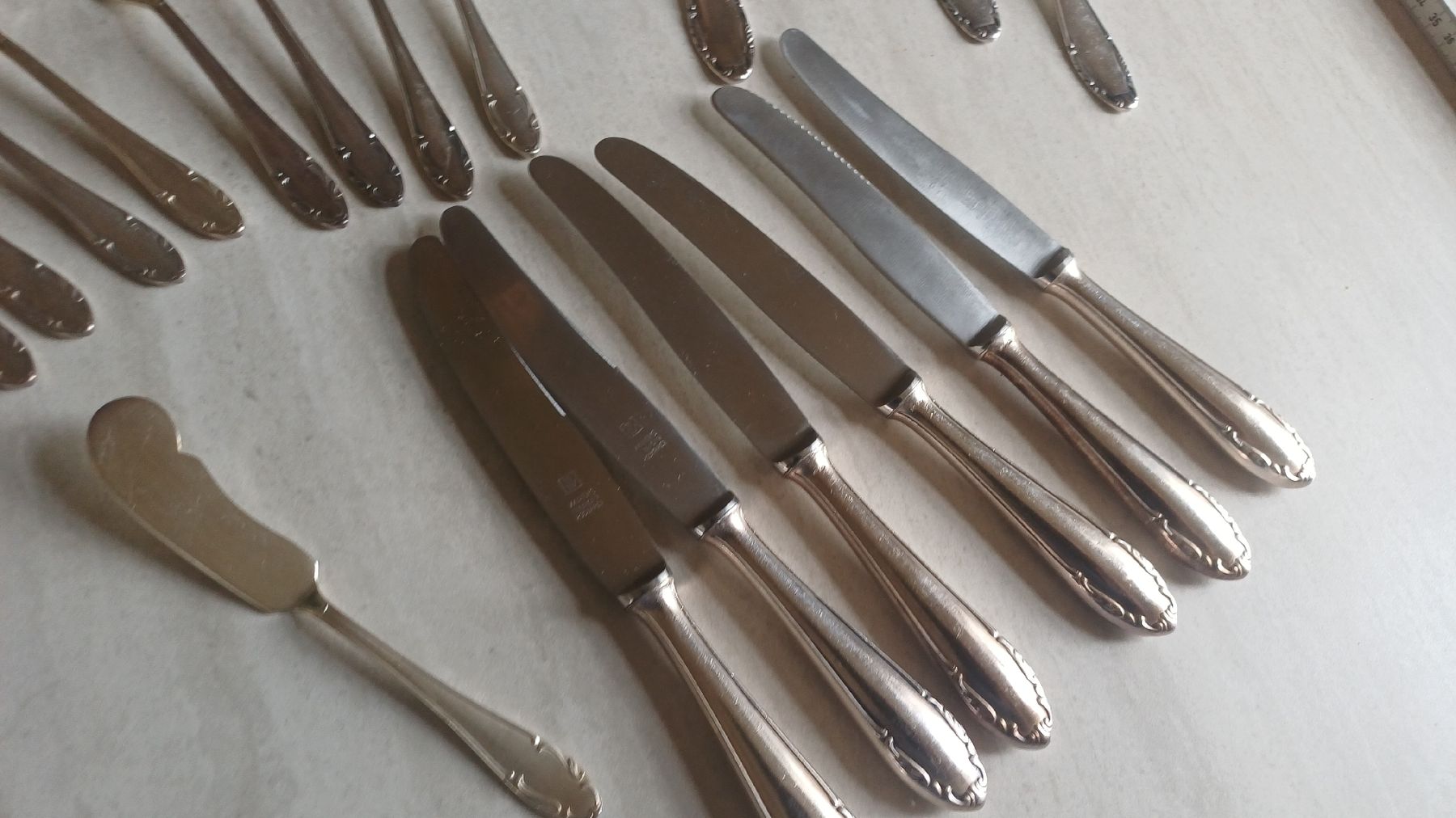 Set di posate: Schönes  Silberbesteck  – Usato da Flawil venduto da Naphtali 4