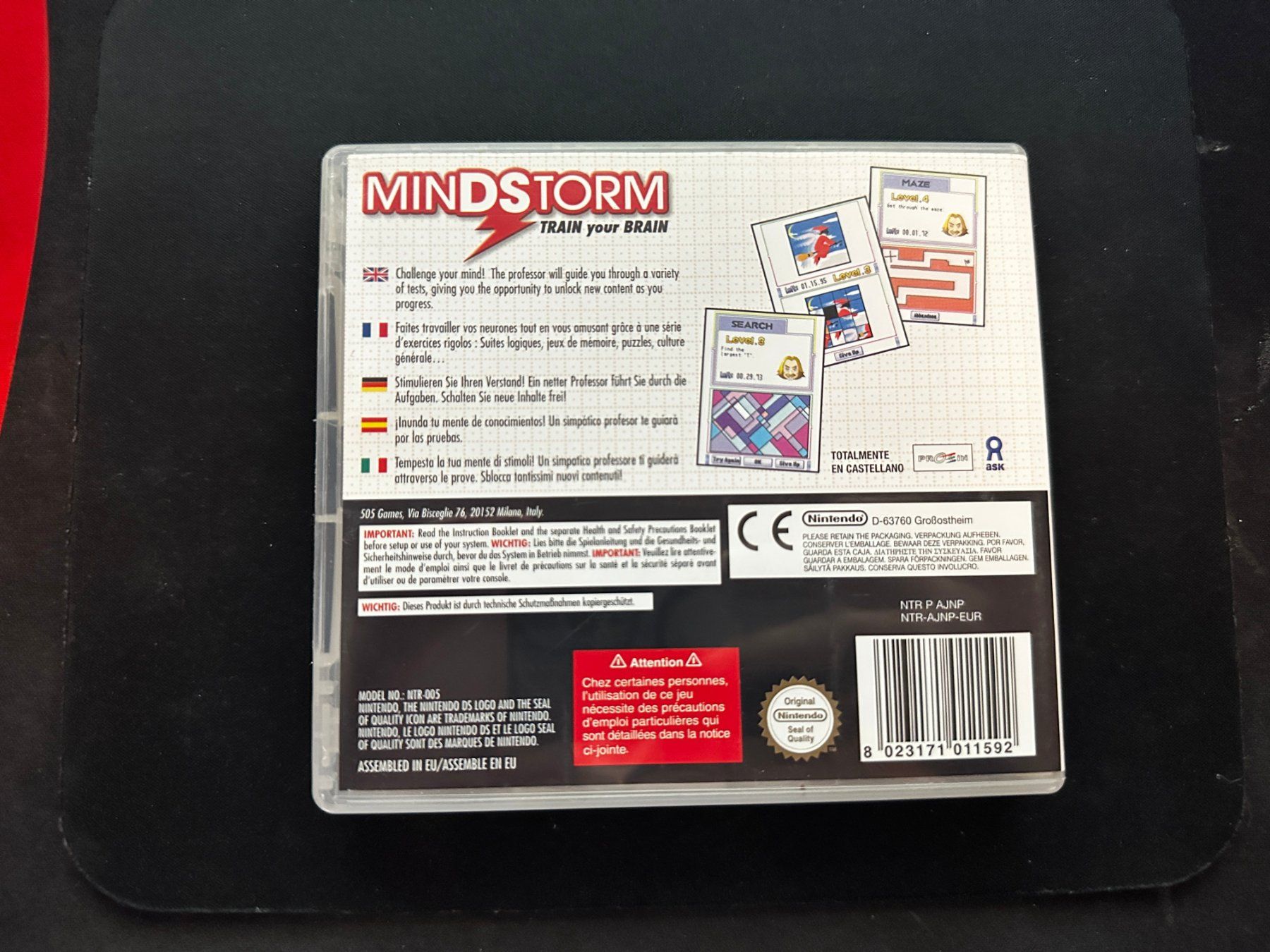 Spiele: Mindstorm: Train Your Brain - NDS – Gebraucht aus Sulz AG von DealWerk 1