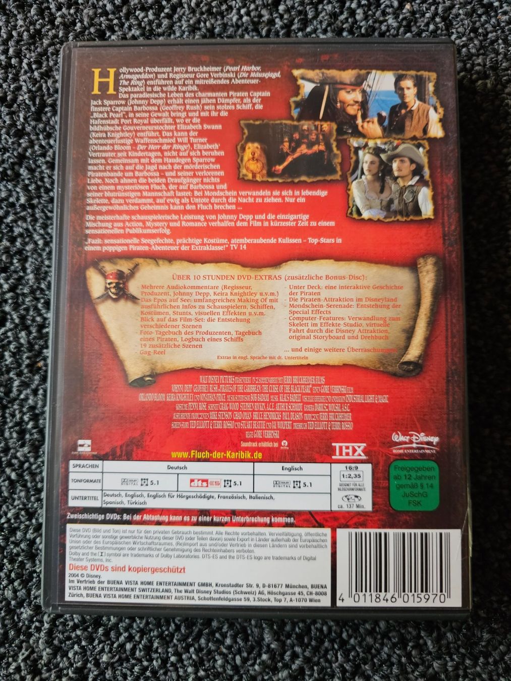 Tutti i DVDs: FLUCH DER KARIBIK (13315) – Usato da Ruswil venduto da M71 1