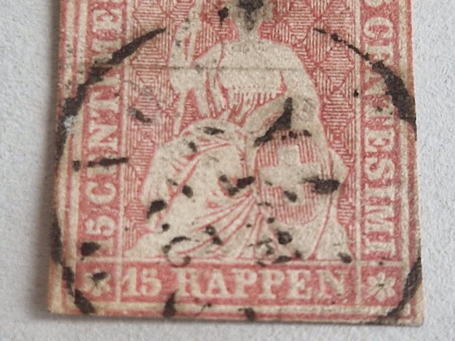Tutti i francobolli: Strubel 24G, signiert, ab 1.- – Usato da Burgdorf venduto da Glossy01 2