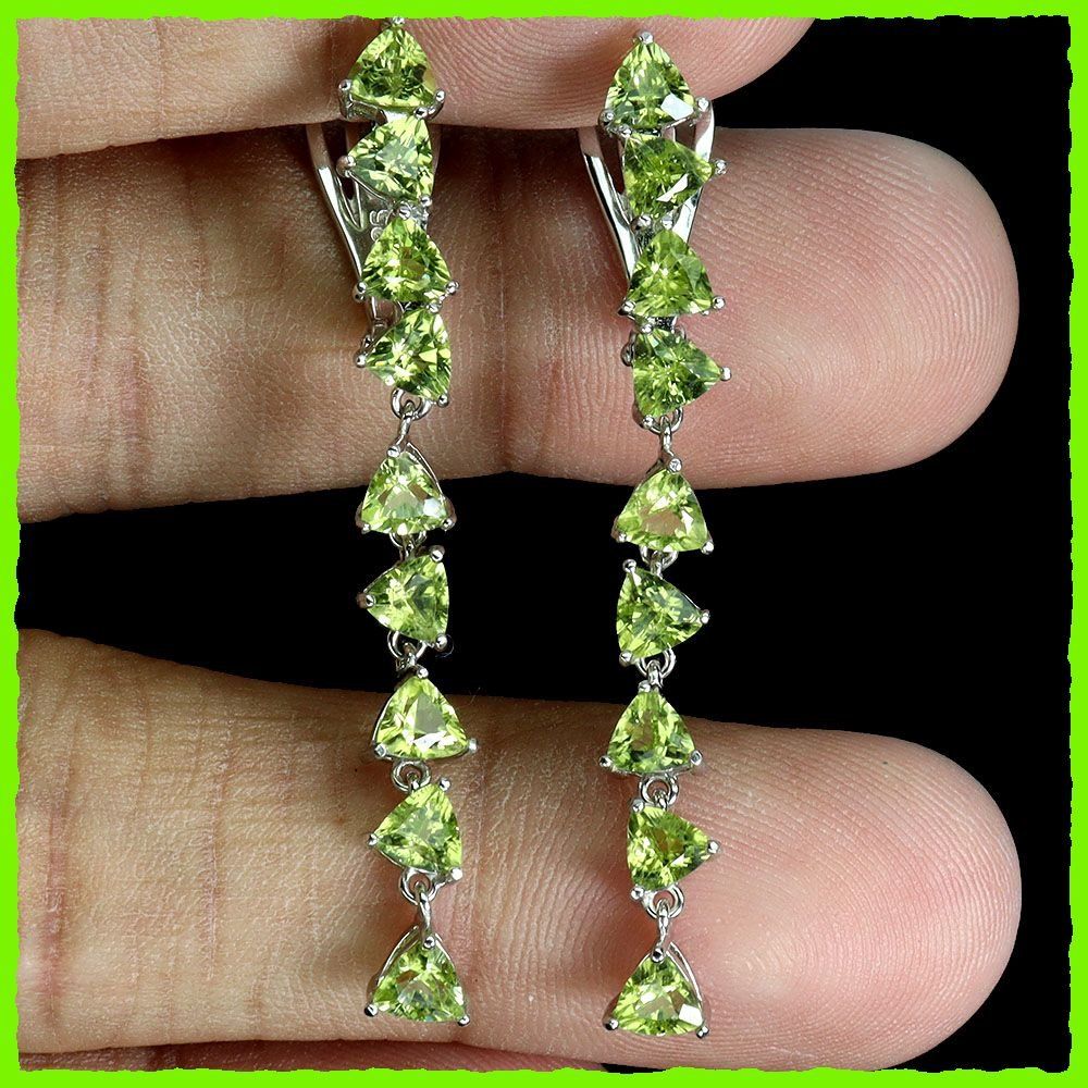 Orecchini pendenti & Orecchini a lobo: PERIDOT, Peridot Ohrhänger 925 Silber – Nuovo e nell'imballaggio originale da Oberglatt ZH venduto da Goldfee1 3