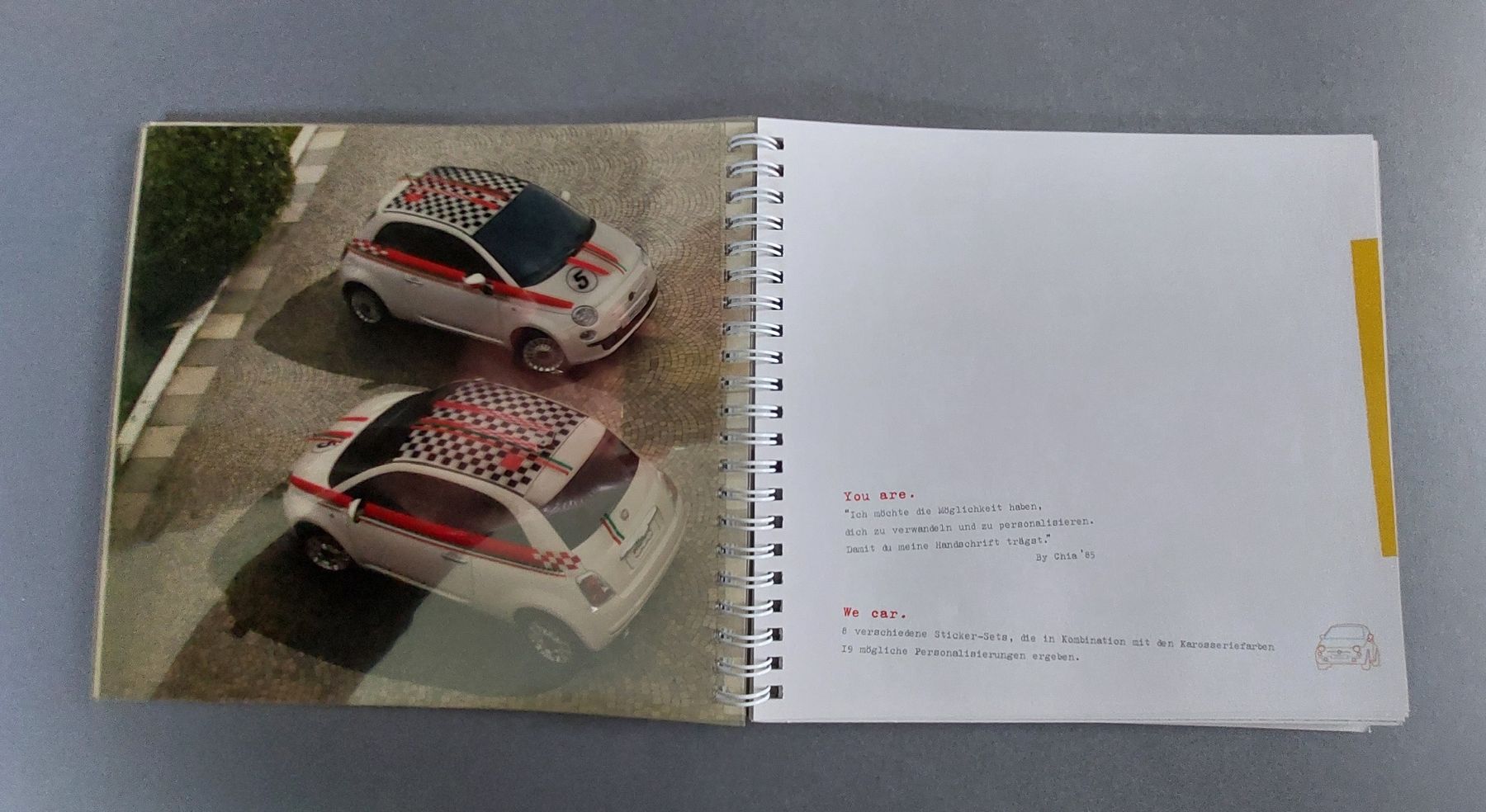 Documenti: Fiat 500, Prospekt  2007 – Usato da Sursee venduto da Ami1208 4