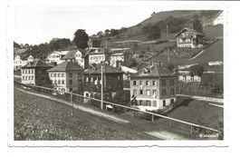 Waldstatt (AR) Wohnhäuser entlang Bahnlinie - Foto-AK - 1934
