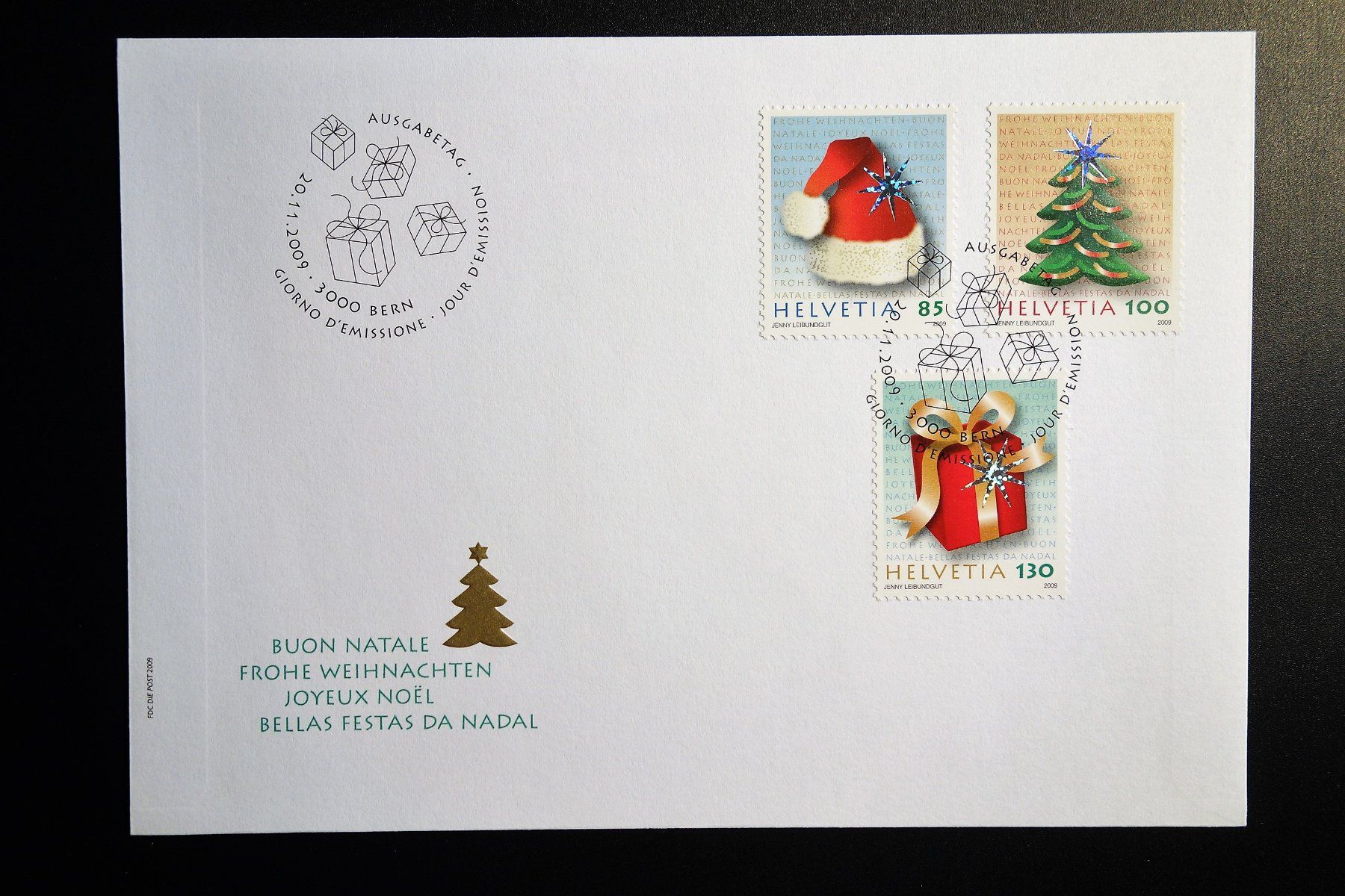 Tutti i francobolli: 2009 FDC Wheinachtsmarken – Nuovo (secondo la descrizione) da Mettmenstetten venduto da Sutasso