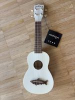 Makala Ukulele White Soprano Shark Model New