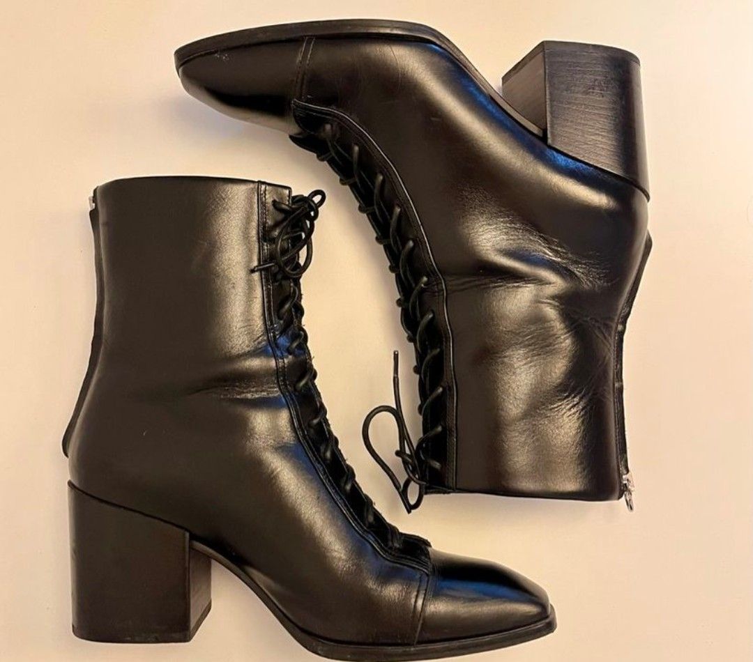 Aeyde Scarpe da donna: Aeyde Stiefelette, Schwarz, Grösse 39 – Usato da Winterthur venduto da melonapple 1