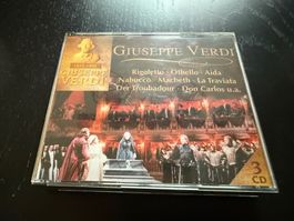 Giuseppe Verdi - Grosse Opern - 3 CD - Klassik für Kenner