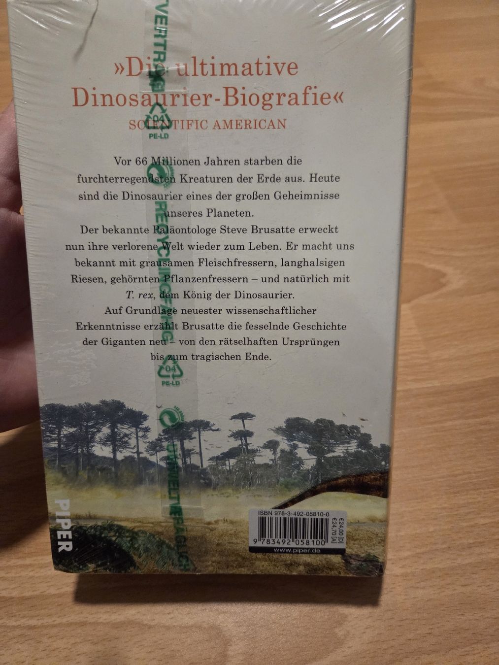 Libri: Aufstieg und Fall der Dinosaurier, Steve Brusatte – Nuovo (secondo la descrizione) da Derendingen venduto da kar_kwm8 1