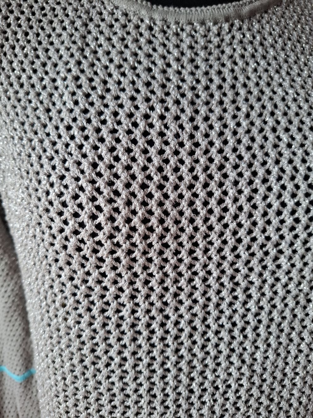 Maglioni & Felpe: gr M 38 40 Strickpullover Damen Silber grau 1006 Frühling – Usato da Vinelz venduto da sonnenmond77 1