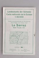 Landeskarte der Schweiz, 1 : 50'000, 251 La Sarraz 1961