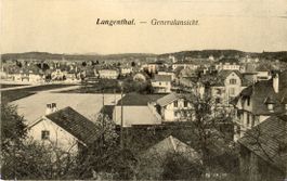 Langenthal   BE  -  Gesamtansicht    um  1 9 1 0