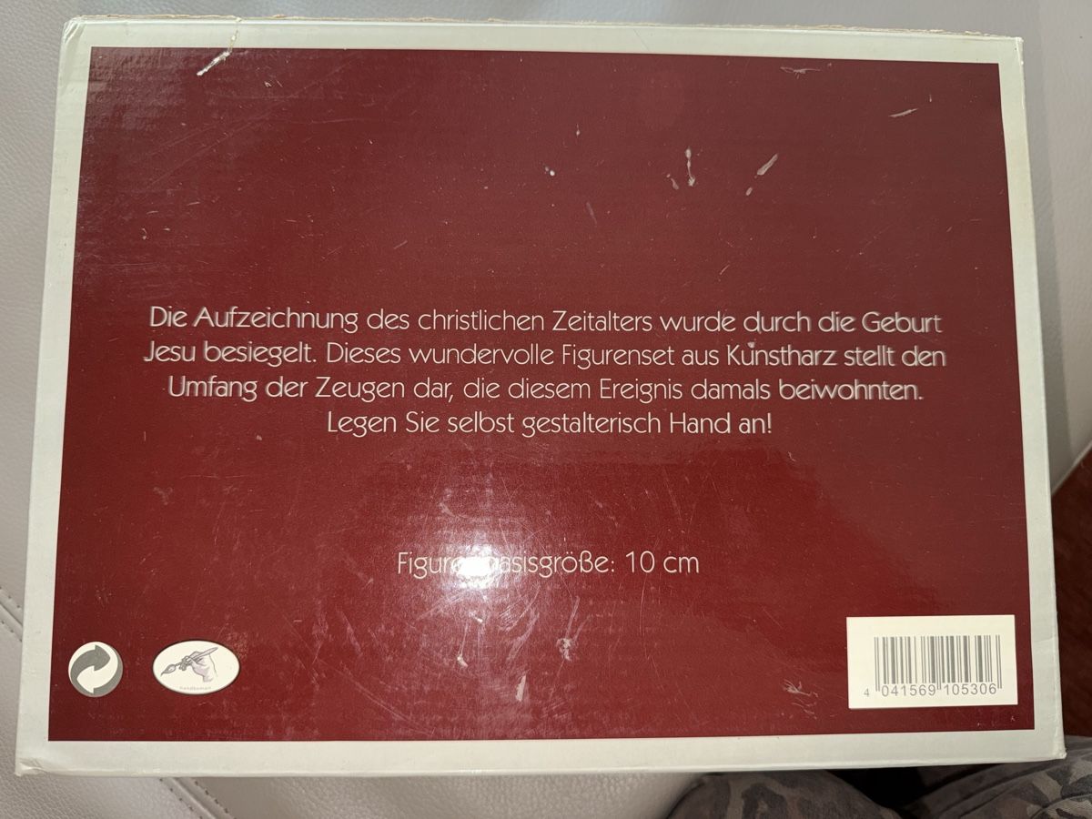 Tutte le decorazioni: Original Bachlechner Krippe 11 tlg. – Nuovo (secondo la descrizione) da Dornach venduto da samuti 3