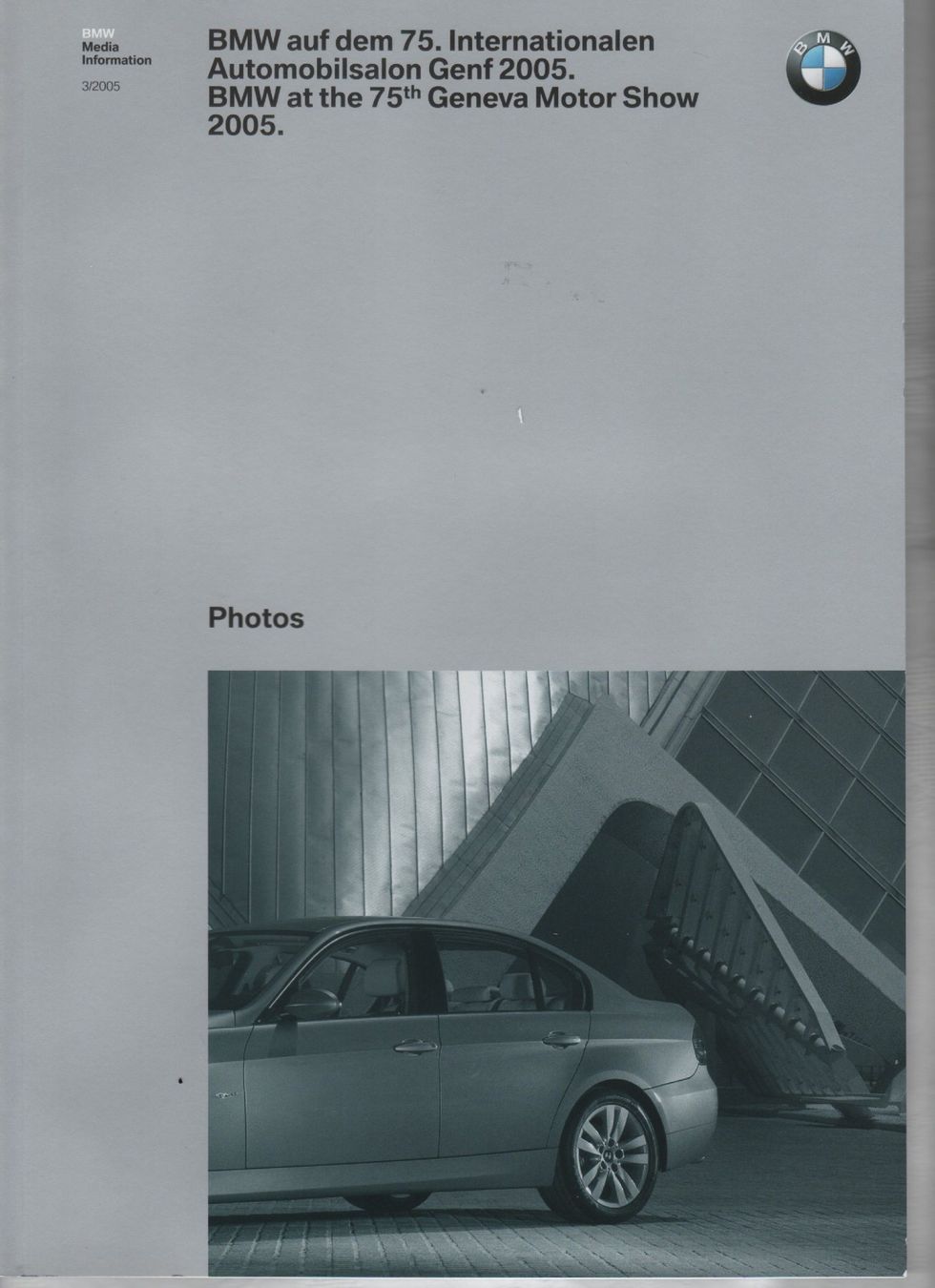 BMW Documenti: Pressemappe BMW Serie 3 – Nuovo (secondo la descrizione) da Corminboeuf venduto da corbay 2