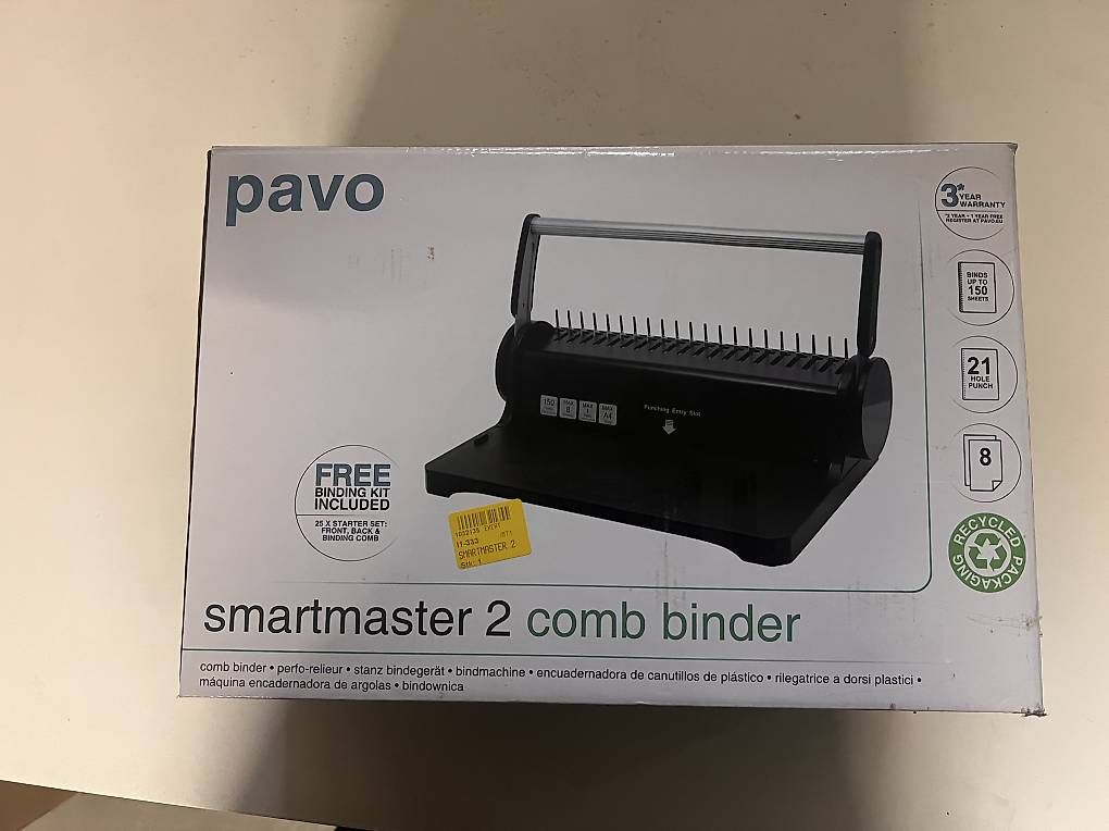 Macchine rilegatrici: Smartmaster 2 Comb Binder  Manuelles Plastikbindegerät – Usato da Rheinfelden venduto da nil_tn7y
