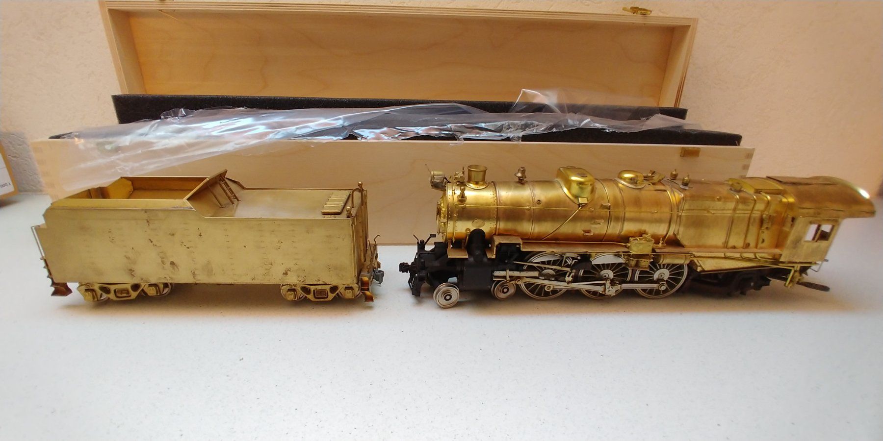 Modelleisenbahnen: KTM Messing Dampflok mit Tender 0 – Gebraucht aus Waltenschwil von Ardnas007 2