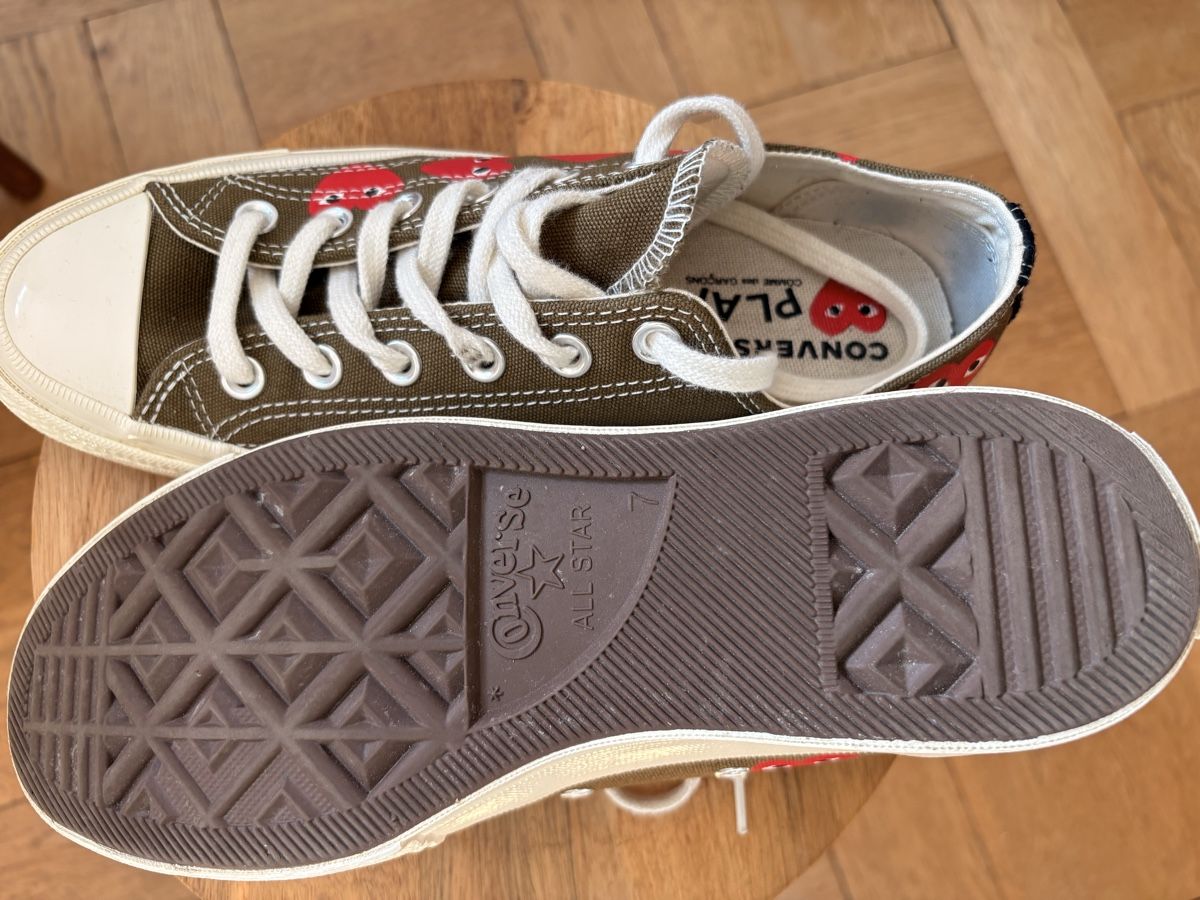 Converse Scarpe da uomo: Converse X Comme des Garçons 40 – Usato da Bern venduto da curamics 3