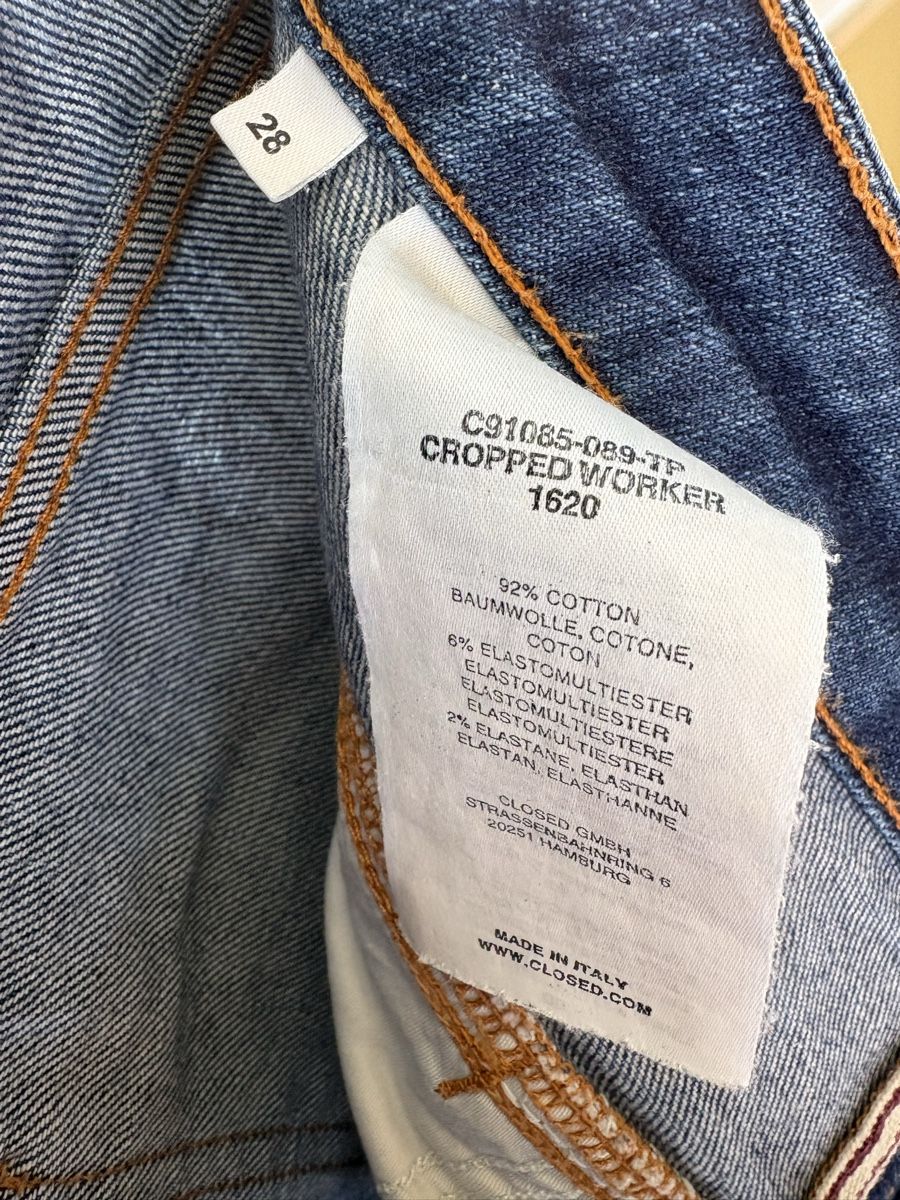 Closed Jeans: CLOSED Jeans Worker Cropped Gr. 28 – Usato da Härkingen venduto da sus_y7s8 4