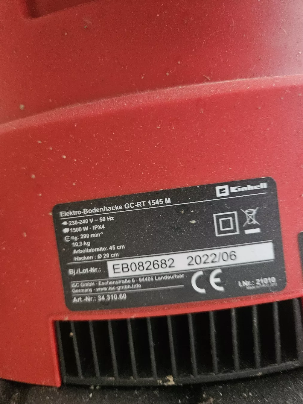 Einhell Tutte le macchine: Elektro Bodenhacke Einhell – Usato da Weinfelden venduto da chanceiv 3