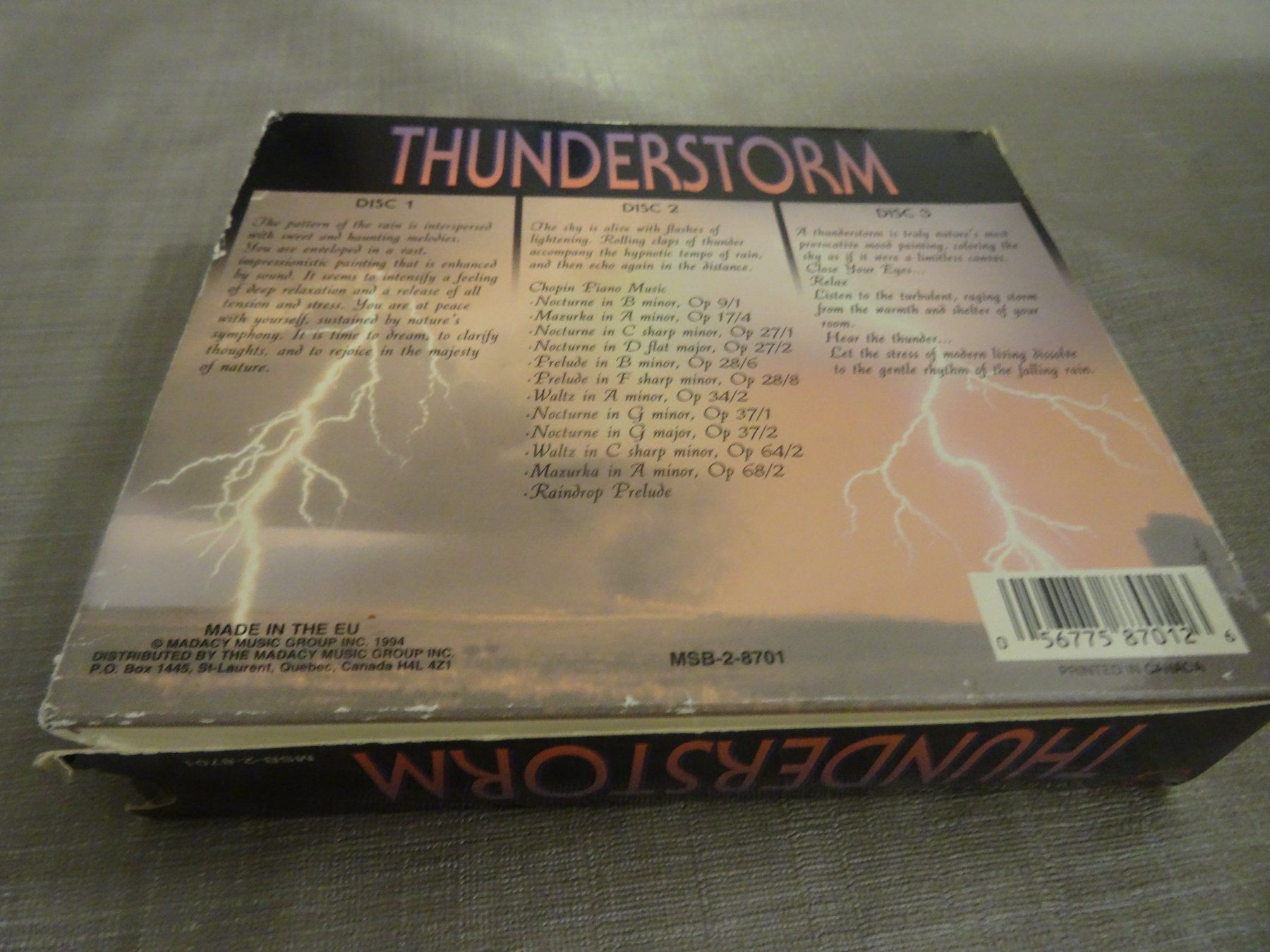 CD: Thunderstorm 3CD-Box – Usato da Olten venduto da Disc-Ausverkauf 1