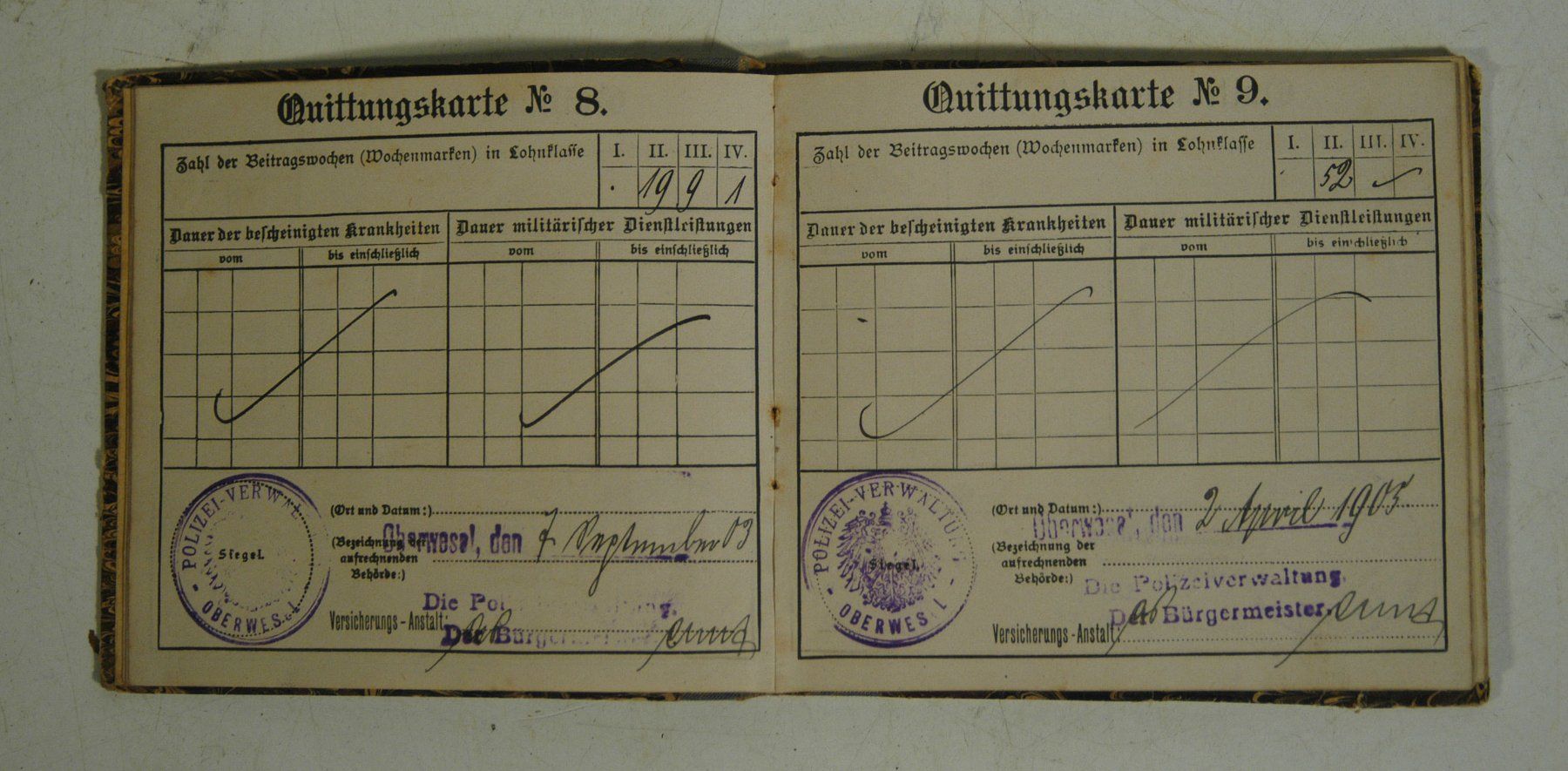 Livres: Versicherungs Sammelbuch 1889 – D'occasion à Herisau par Wisen 5