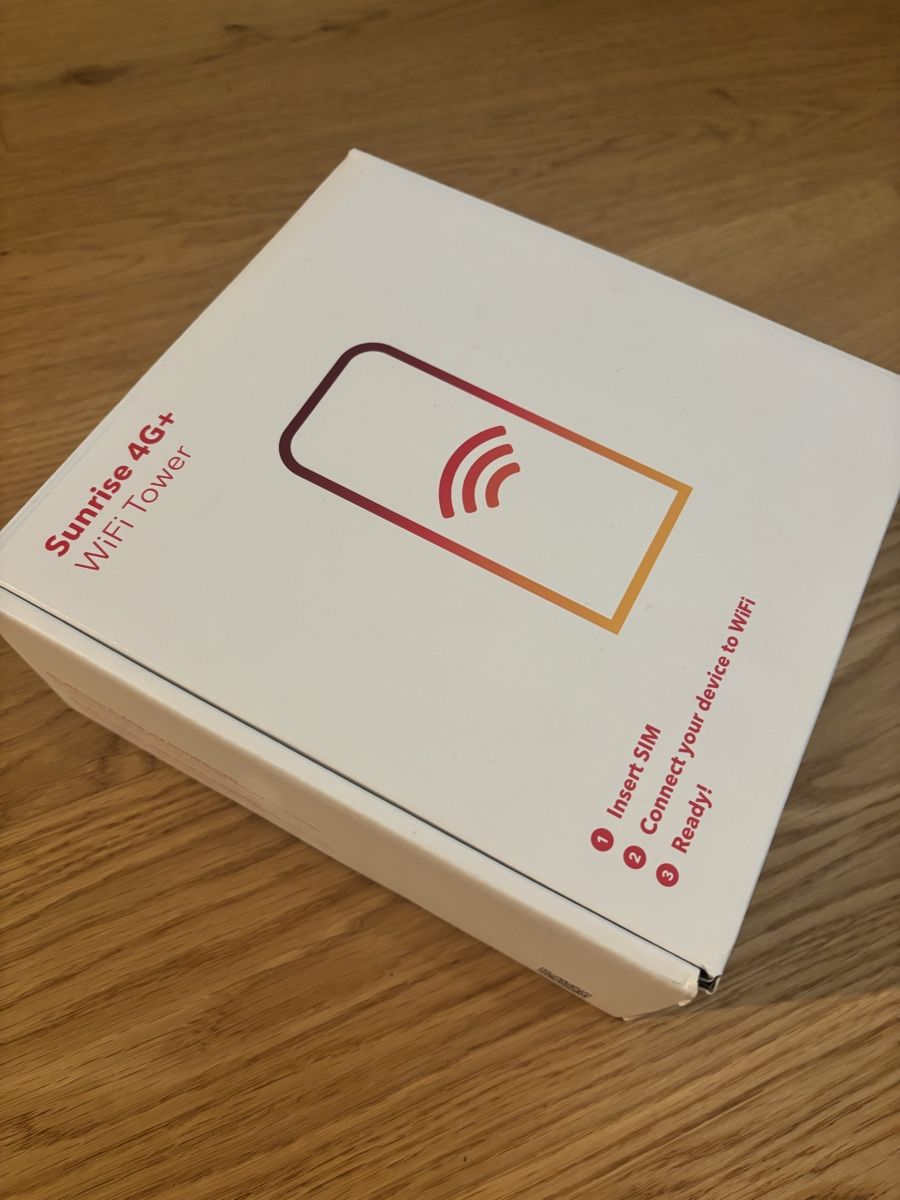 Sunrise Modem & Router: Sunrise 4G+ WiFi Tower neuwertig – Nuovo (secondo la descrizione) da Boppelsen venduto da H.Pack 1