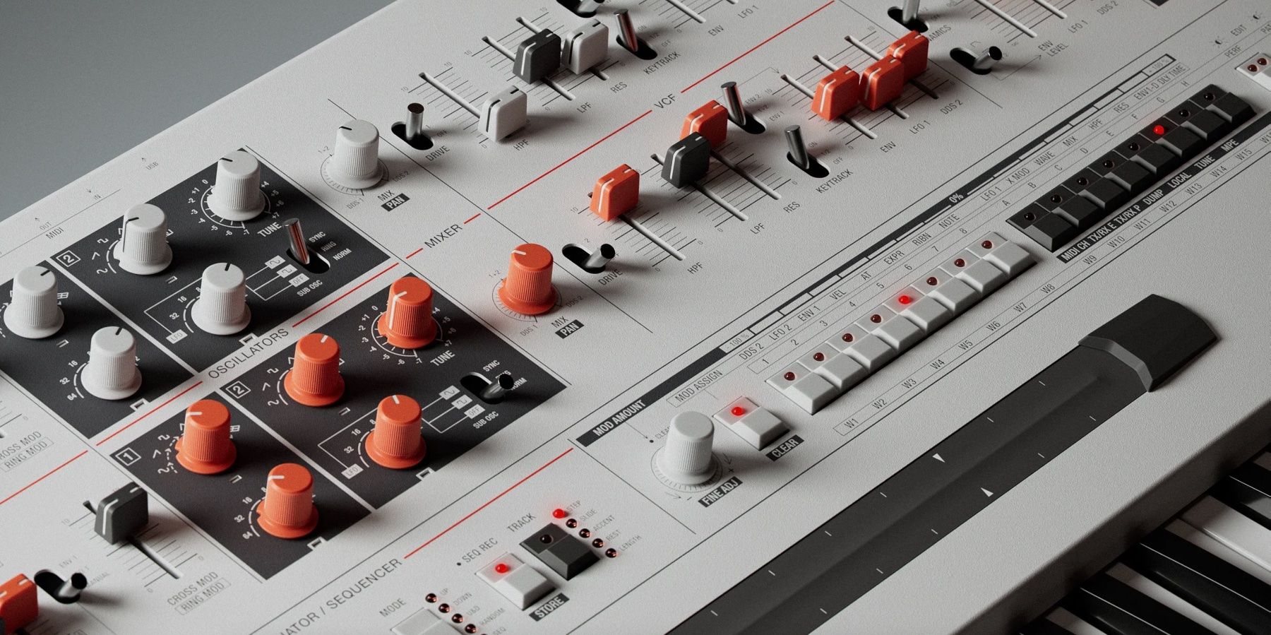 Musikinstrumente: UDO SUPER GEMINI -  Synthesizer Synth – Gebraucht aus Emmen von BobbyG 1