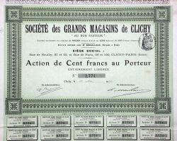 Grands Magasins de Clichy "Au bon Pasteur", Clichy - 1911