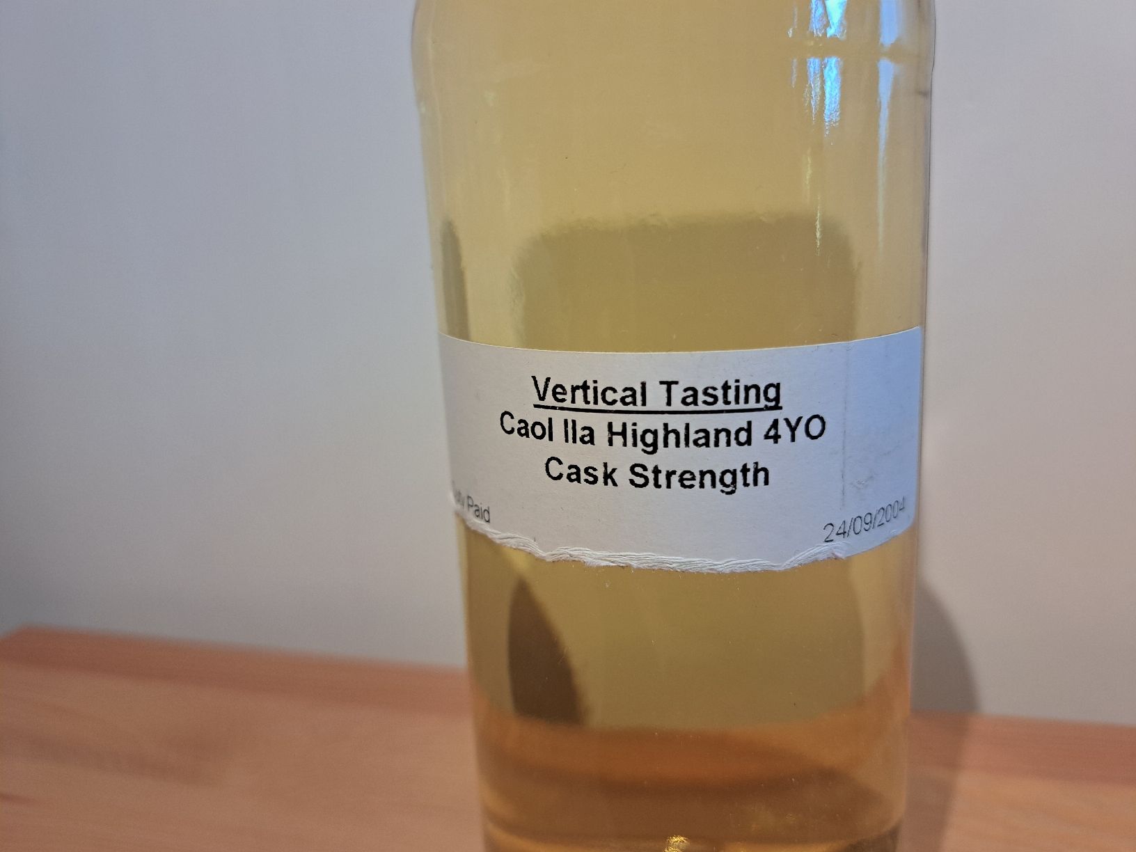 Caol Ila Bevande alcoliche: Caol Ila 4 yo Tasting Bottle – Nuovo e nell'imballaggio originale da Brittnau venduto da Prorex 1