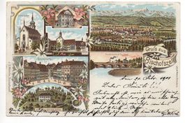 Mehrbild-LITHO Gruss aus BISCHOFSZELL