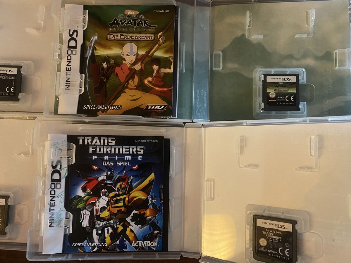 Jeux: 4x Nintendo DS Spiele Bundle Avatar Star Wars G-Force – D'occasion à Kirchberg BE par swiss_slab 2