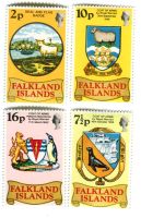 Briefmarken "Wappen". Falklandinseln