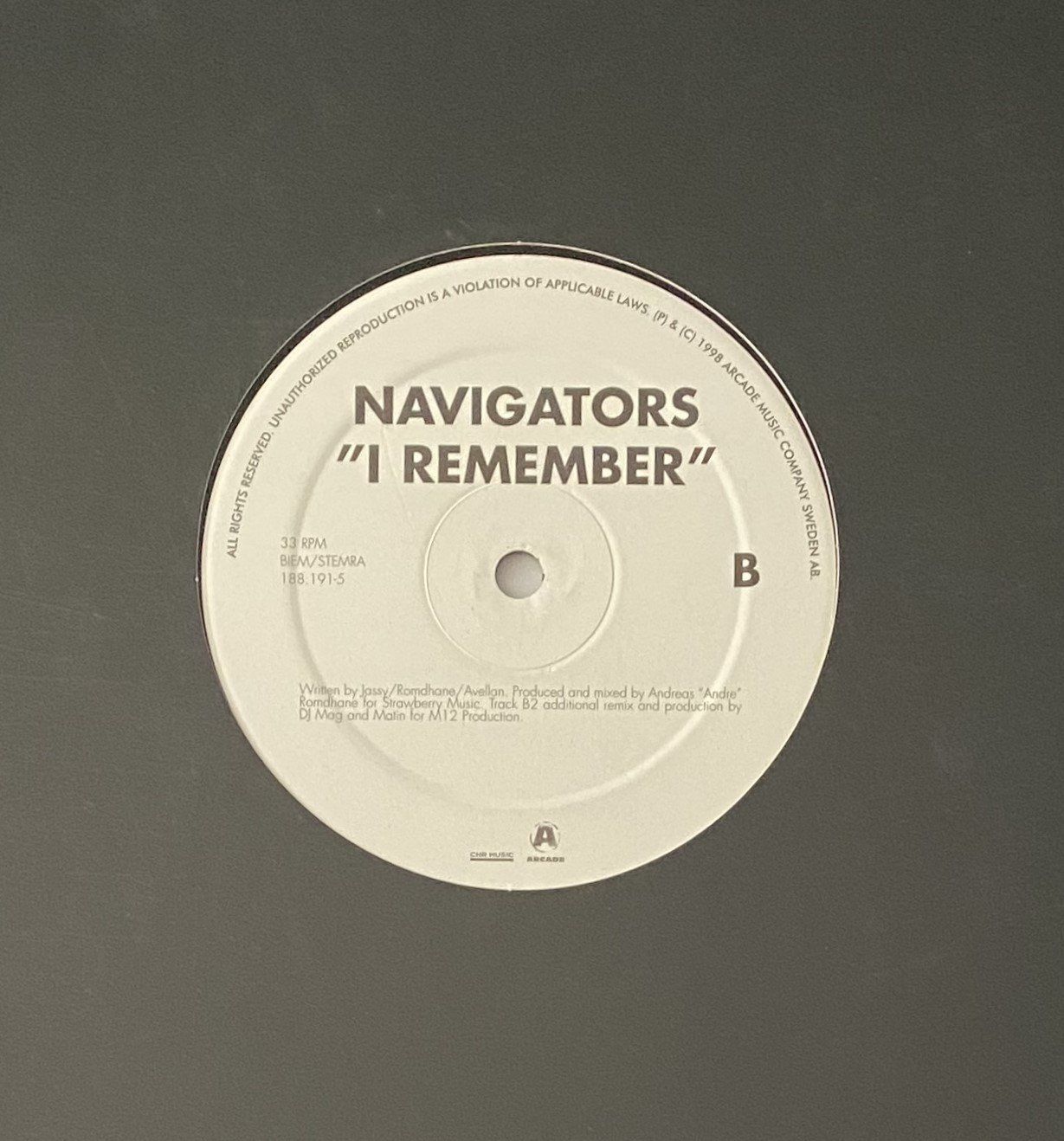 Dischi in vinile: Navigators, I Remember (House, Pop Rap) – Usato da Flums venduto da Empe1 3