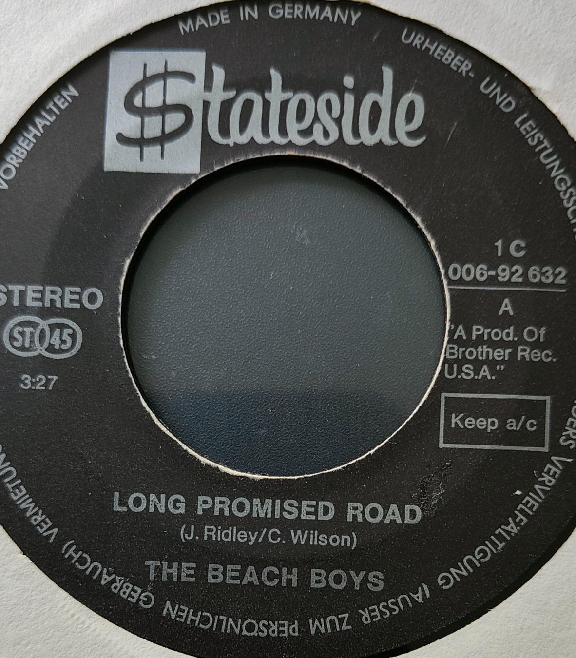 Dischi in vinile: Vinyl Single Beach Boys - Long Promised Road – Usato da Langenthal venduto da Modo39