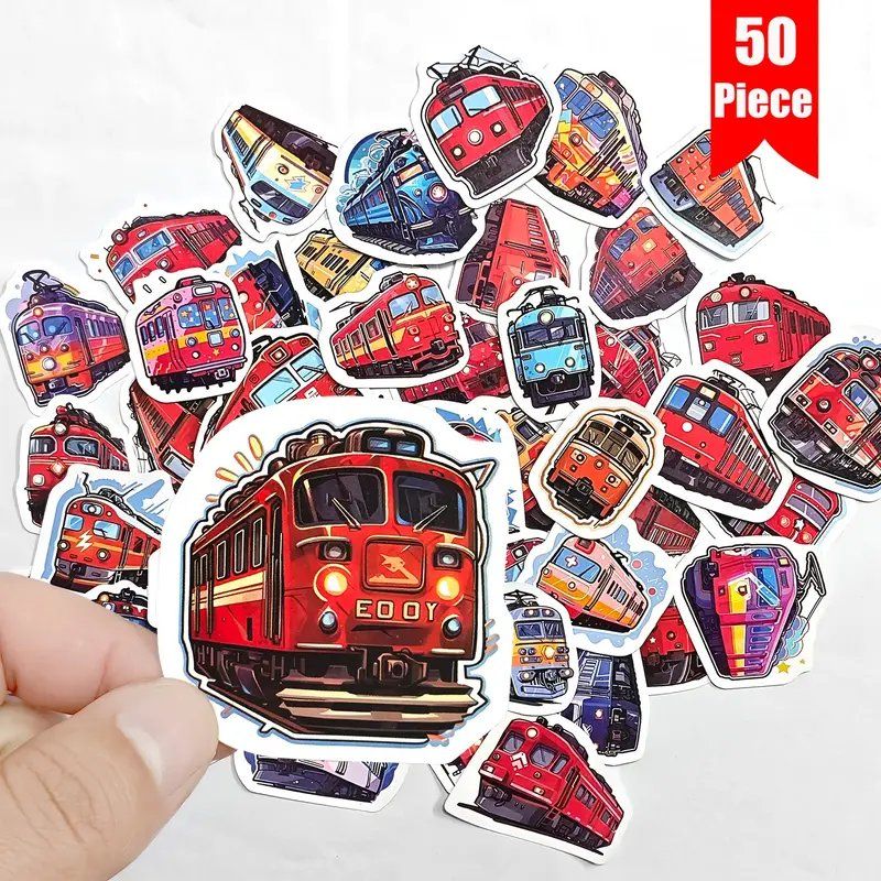 Zug SBB ICE TGV Dampflokomotive Aufkleber 50 tlg Stickerset (Neu und ...