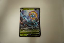 Seltene Pokémon Karte Dhelmise V für Sammler 💎, TOP Zustand